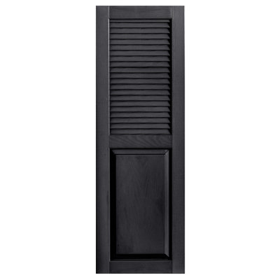 Cathedral Top Combination Shutters Pair