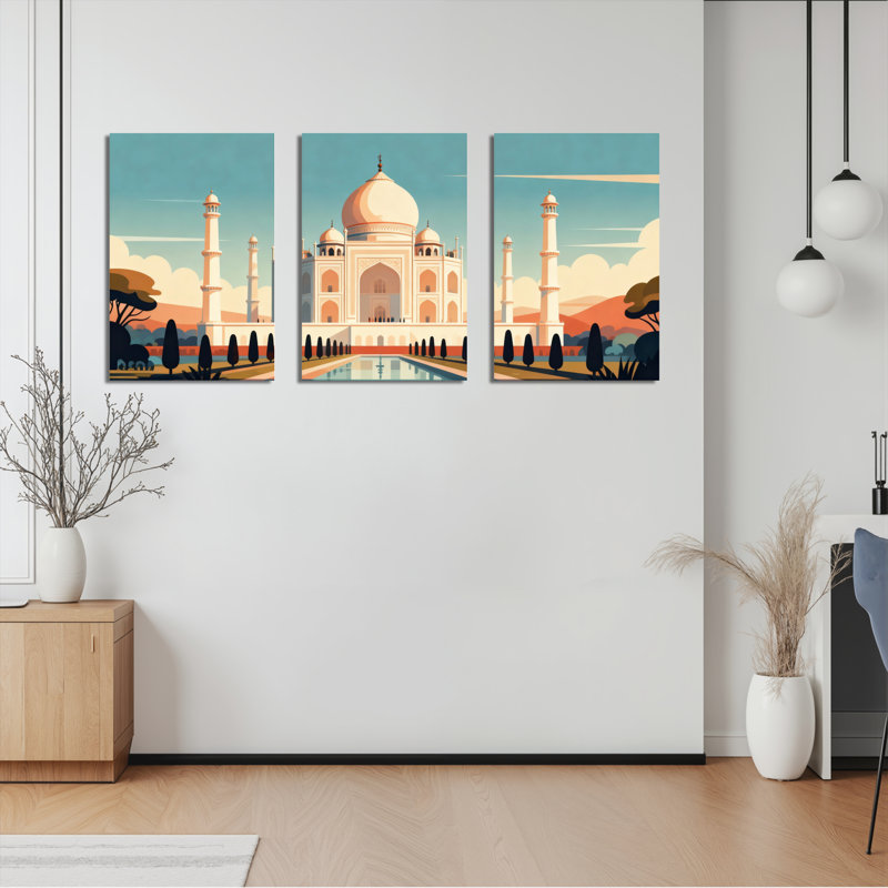 Taj Mahal, H 18 po x l 36 po