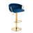 Christal Swivel Upholstered Adjustable Height Counter Stool-102527018