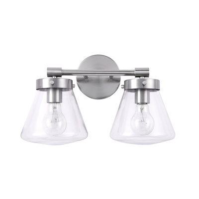 Adlar Modern Farmhouse 2-Light vanity Light