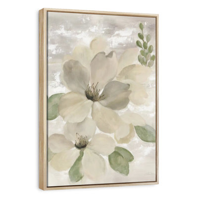 Blanc sur blanc sauge florale