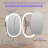 Oval Chrome Metal Magnifying Rechargeable LED Wall Mounted Bathroom Vanity Makeup Mirror-1894975458