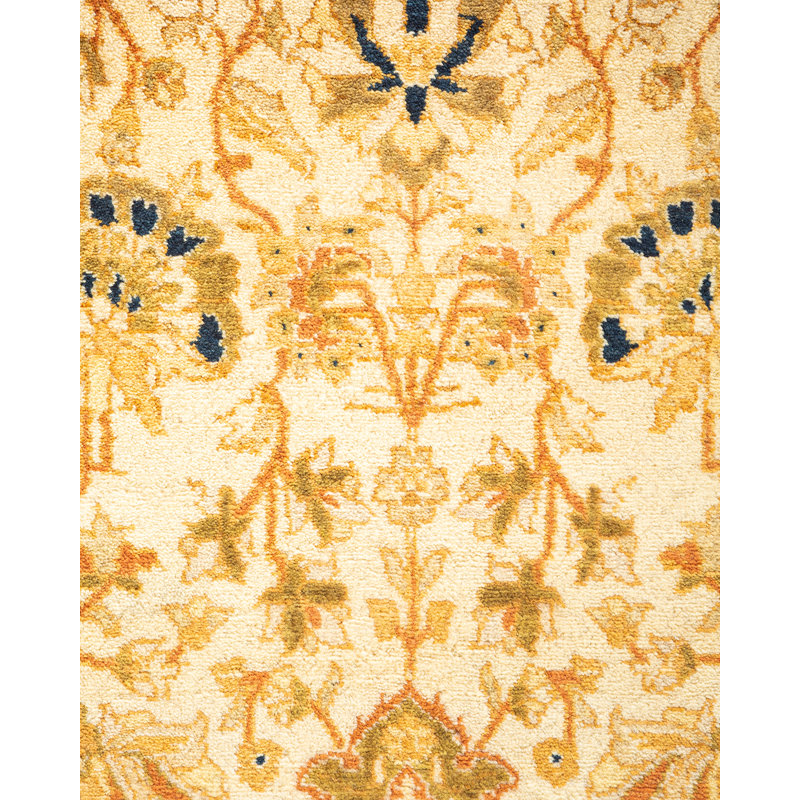 Classic One-of-a-Kind 4' 1" X 6' 4" Hand Knotted Area Rug