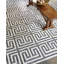 Berlin Geometric Area Rug in Charcoal/Ivory/Beige-93363998