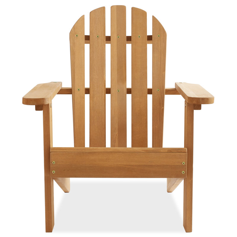 Cedar Outdoor Adirondack Chair, Natural