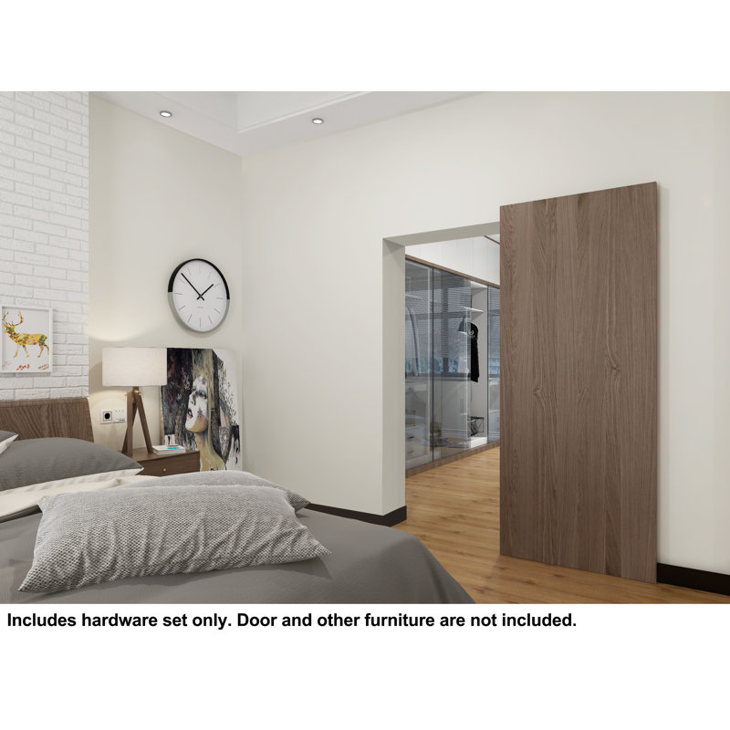 Sliding Standard Single Track Barn Door Hardware Kit
