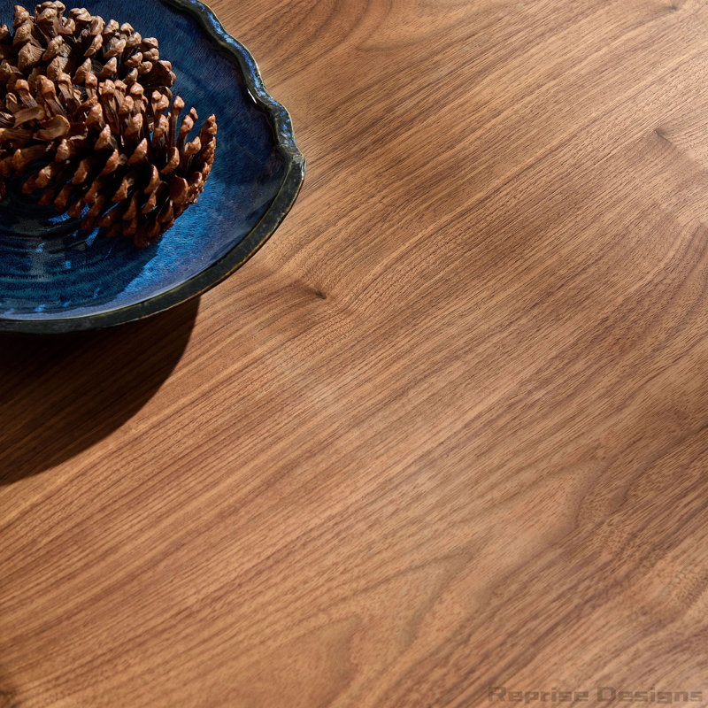 Table basse cylindrique carrée de 35,43 pouces avec piédestal robuste en bois aggloméré, parfaite pour les espaces modernes et compacts
