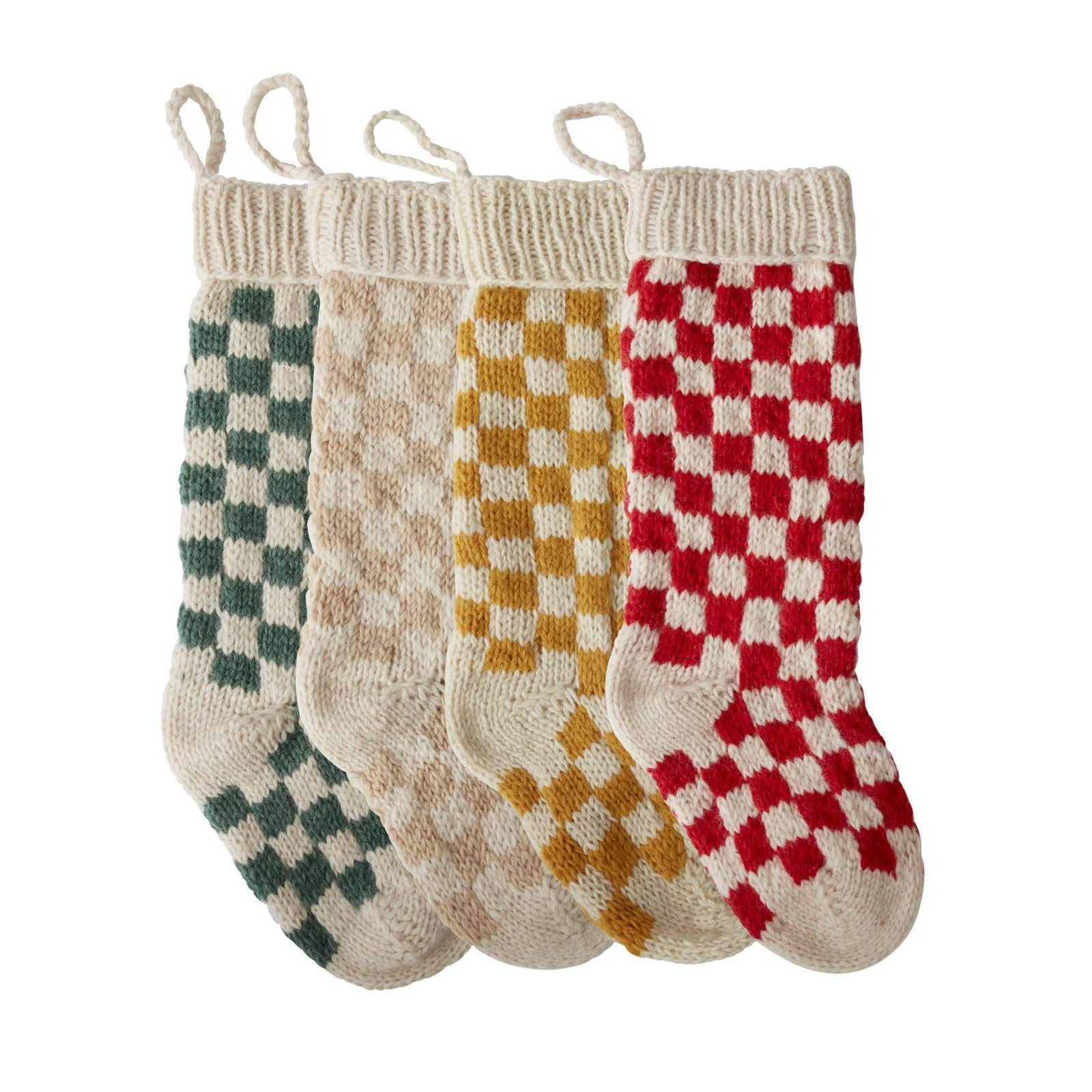 Damier Stocking, Red