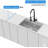 33 " L Drop-In Single Bowl Stainless Steel Kitchen Sink-101288077-101288078
