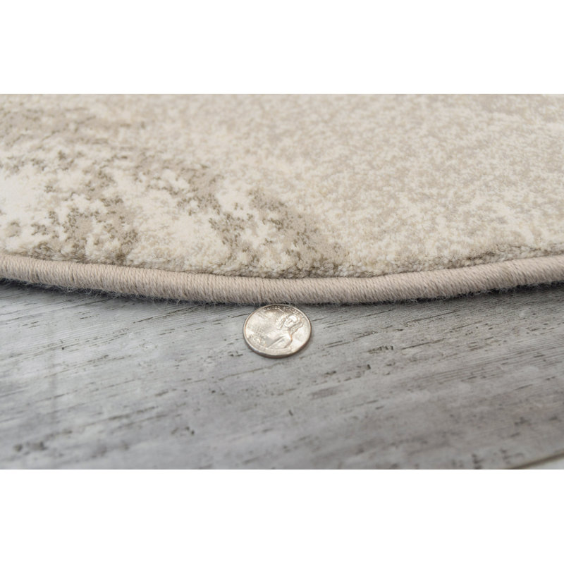 Thurner 63436-6575 BEIGE, Rond 5 pi 3 po