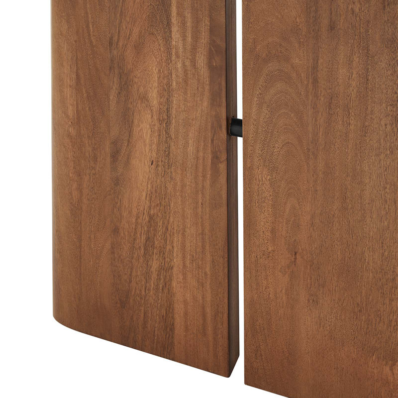 Modway Amistad Dining Table, Walnut, 30"H x 86" L x 39" W