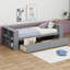 Lit de jour avec tablettes et tiroirs-1353053576