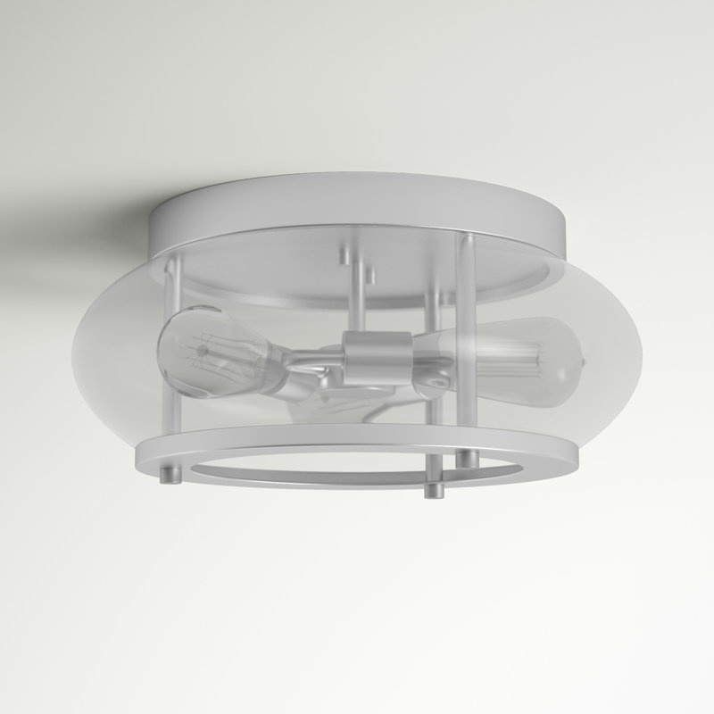 Spofford Glass Spotlight, Polished Chrome