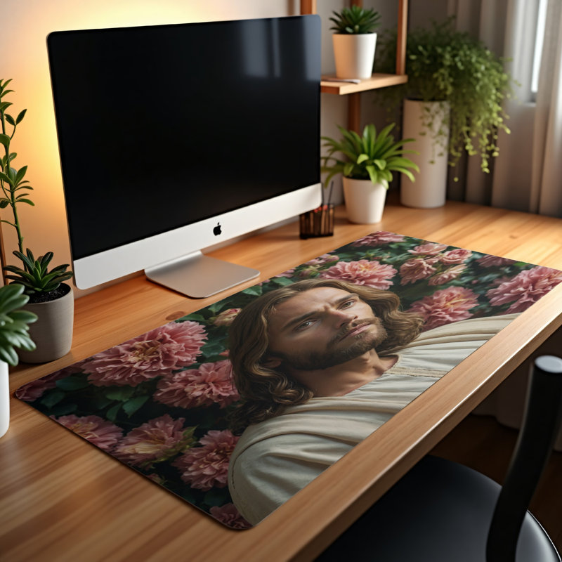 Polyester Desk Pad, 23.6x13.8