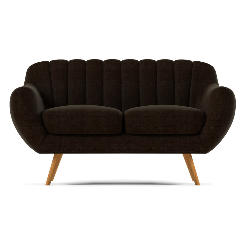 Katharine 2 Seater Loveseat, Ibiza Dark Brown