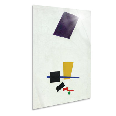 Football Player by Kazimir Malevic - No Frame Print on Plastic / Acrylic