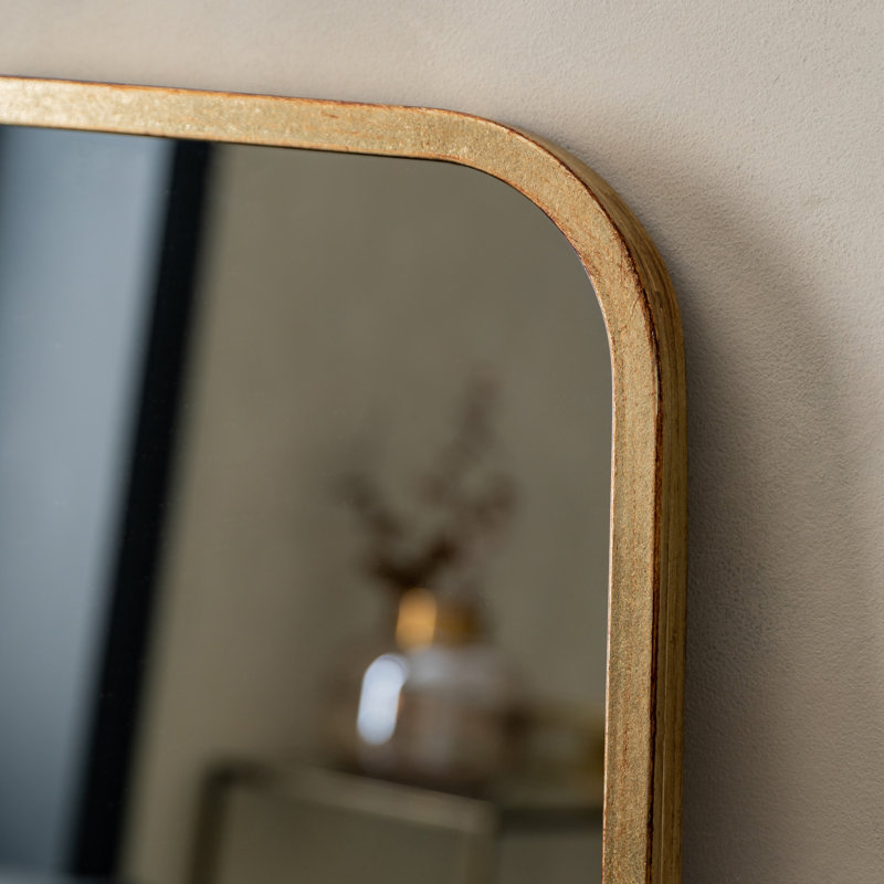 Ava Framed 121cm Full Length Mirror , Gold