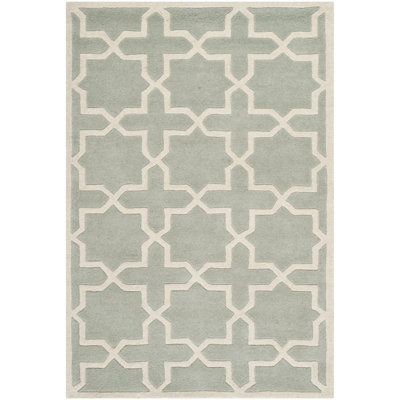 Paddy Hand Tufted Wool Geometric Rug