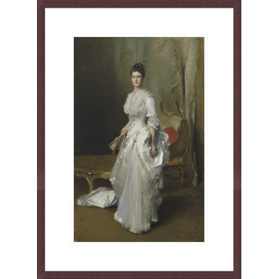 «Margaret Stuyvesant Rutherfurd White» par John Singer Sargent, impression giclée encadrée