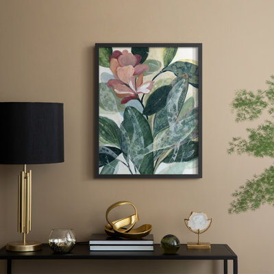 Lush Gardens Framed Print - Solid Wood
