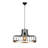 Adjustable Height Metal Body Cage Single Pendant