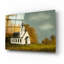 Art mural épique «Autumn Chapel» par Ashley Bradley, 16 po x 12 po