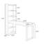 Bureau rectangulaire en bois massif Burlywood-116460522