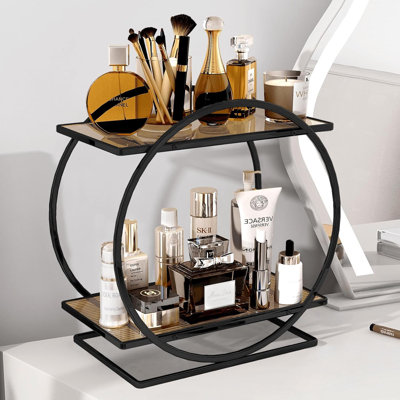 Organisateur de maquillage pour salle de bain
