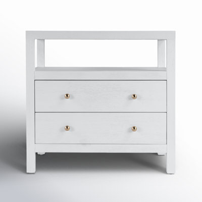 Celine 28" Acacia Nightstand
