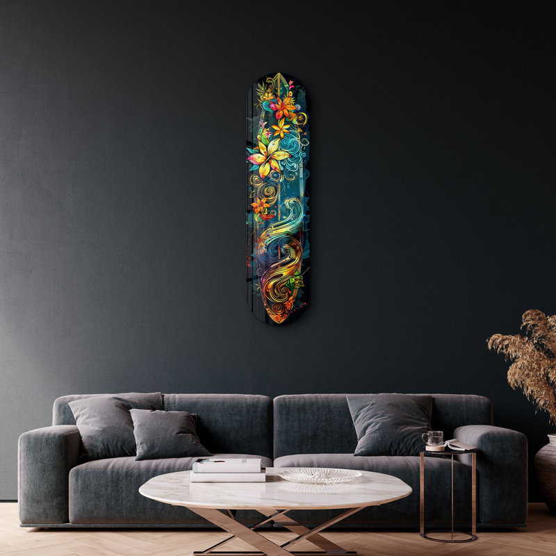Decorative Tempered Glass Painting
