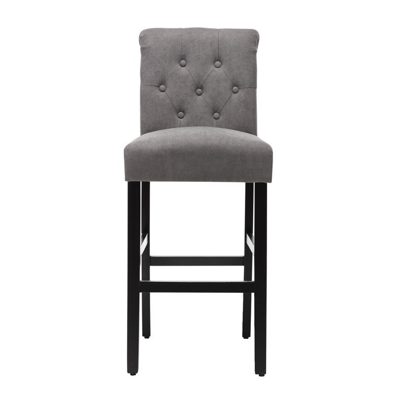 Tabouret de bar Alayna, gris