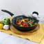 Kenmore 3.5 Quarts qt. Non-Stick Aluminum Saute Pan with Lid