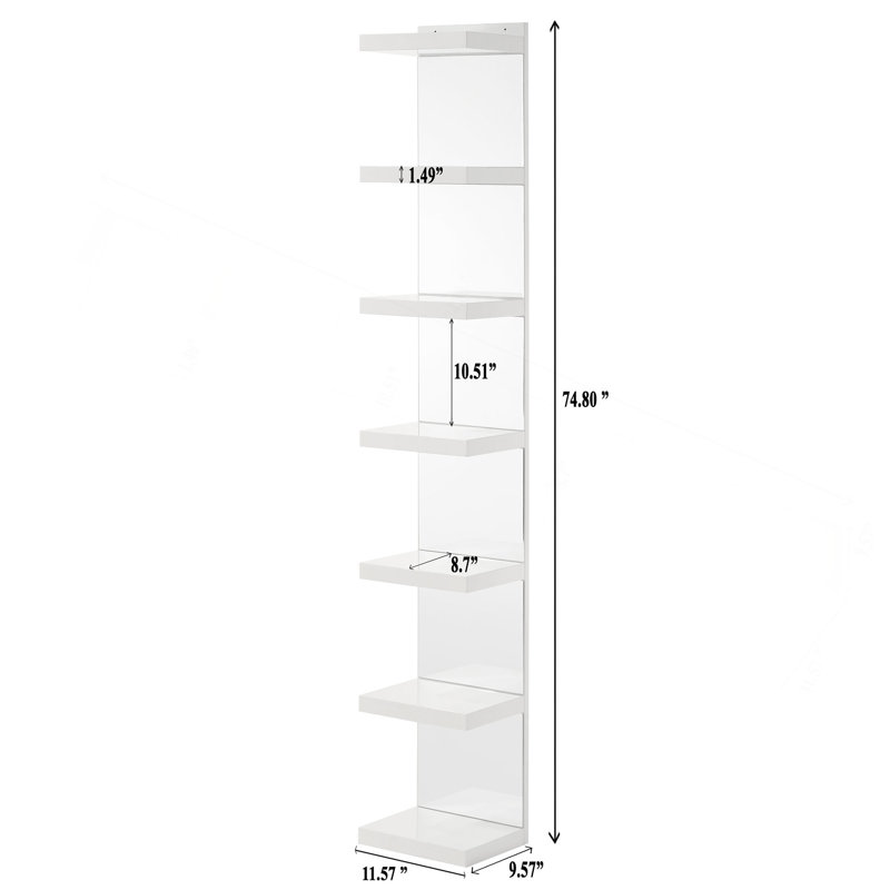 Étagère 1 pièce Glam
