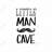 Little man cave - 16"x16" Throw pillow - Poly twill - Print on demand-74342193-74342194