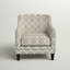 Fauteuil en polyester de 30 po de largeur Galsworthy-666155858