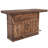 66 " L Solid Wood Bar Cabinet