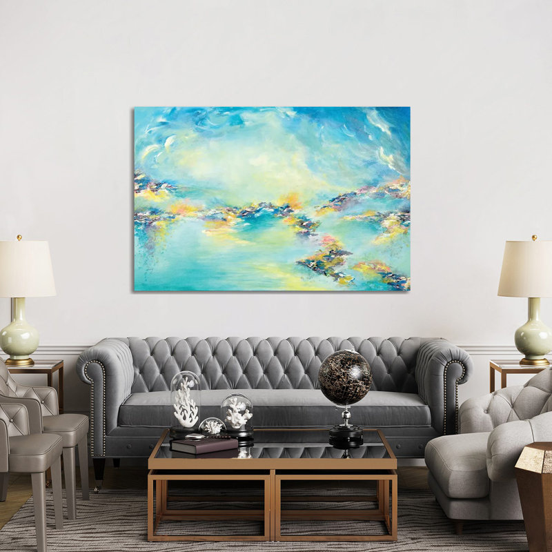 Sea To Sky by Julia Di Sano - Wrapped Canvas Painting, 152.5 cm H x 101.5 cm W