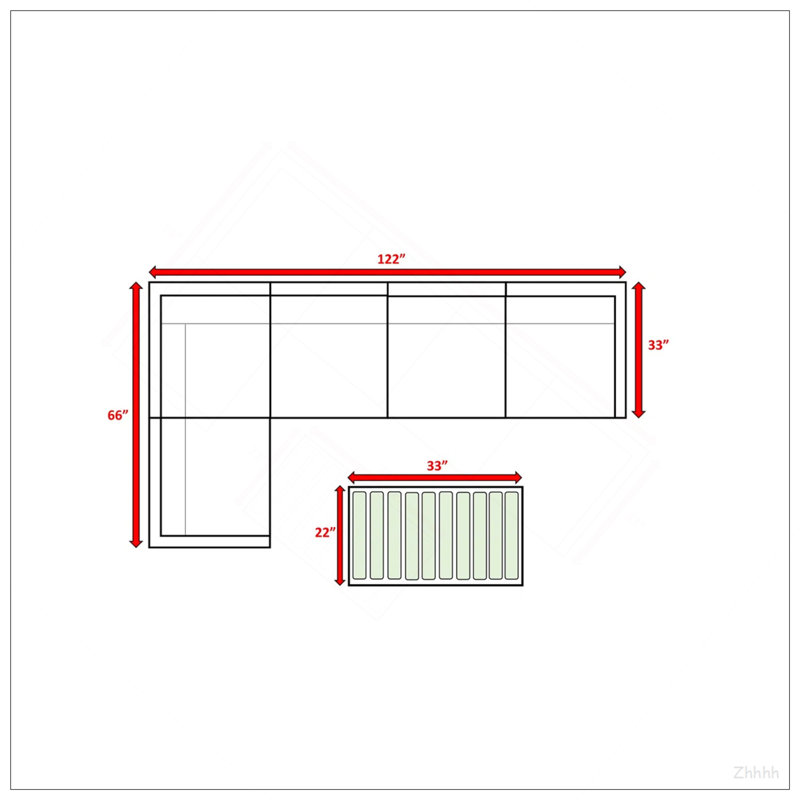 Ensemble de conversation d'extérieur en osier pour 4 personnes - Ensemble de canapé de jardin entièrement assemblé