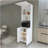 Hansen Kitchen Pantry,White