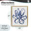 Cadre flottant Funky Toile, pieuvre-659514561-659514564