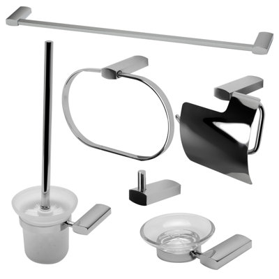 Ensemble d’accessoires de salle de bain 6 pièces assortis