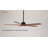 60-Inch Solid Wood Ceiling Fan with Light