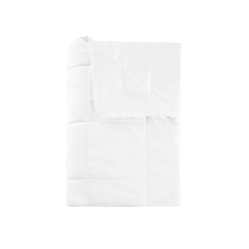Couverture en duvet synthétique blanc, Lit simple