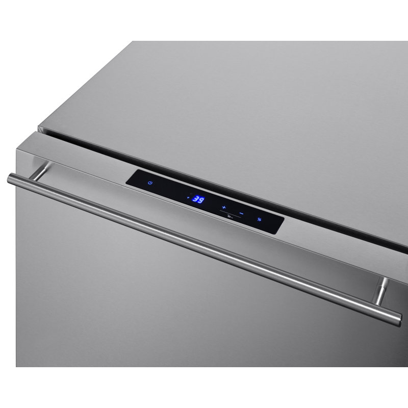 24" Wide 2-Drawer All-Refrigerator, ADA Compliant (Panels not included)