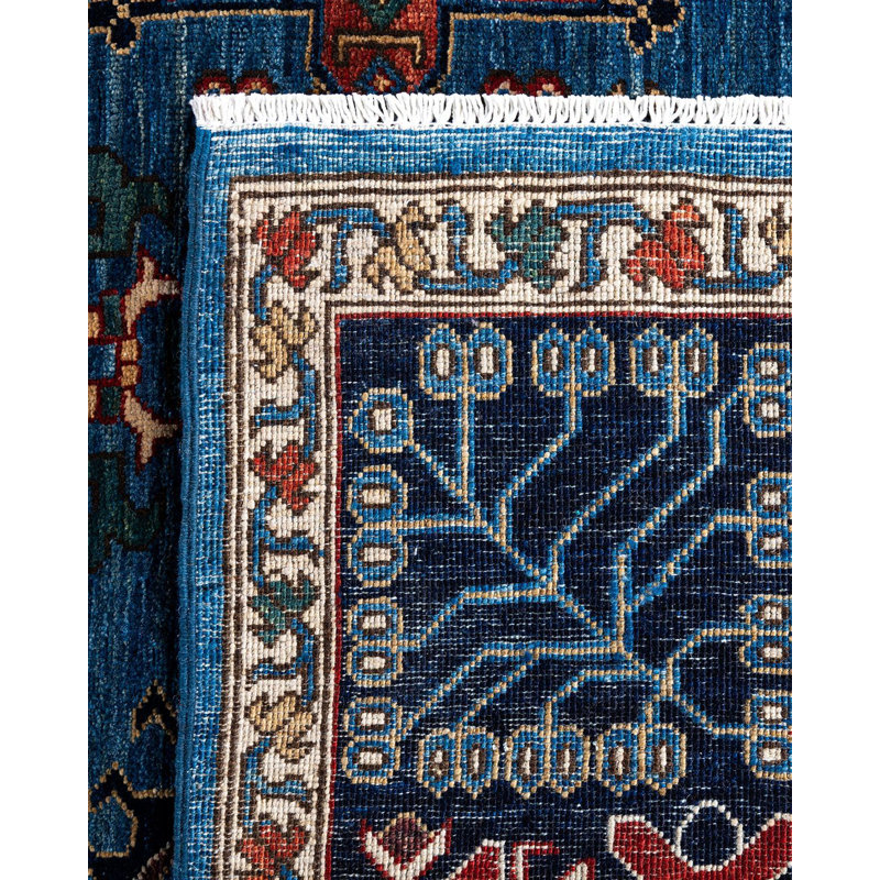 Serapi One-of-a-Kind 8' 0" X 9' 9" Hand Knotted Area Rug
