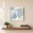 More Blue Florals by Lanie Loreth - Graphic Art on Canvas-115297303