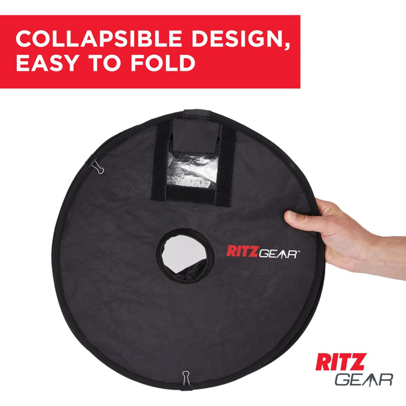 Diffuseur de flash annulaire magnétique pliable RitzGear