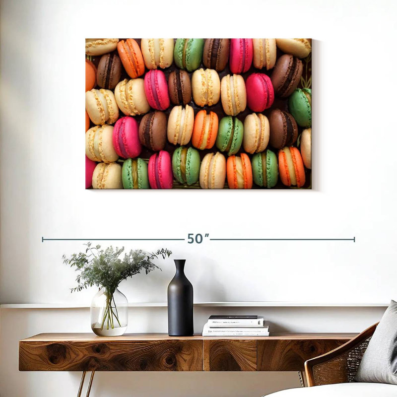 Yarlin Macarons, 24" H x 36" W