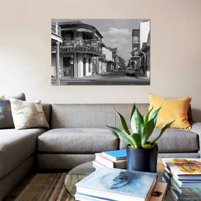 1960s Street Scene French Quarter New Orleans Louisiana The USA by Vintage Images - Photograph