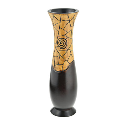 Handmade Wood Table Vase